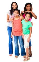 Obraz premium African American friends standing