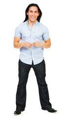 Portrait of a man smiling