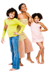 Obraz premium Posing friends standing