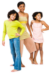 Obraz premium African American friends standing