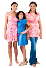 Obraz premium Three friends standing