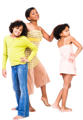 Obraz premium Three friends standing