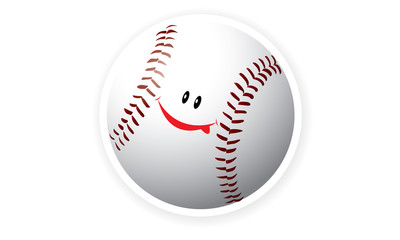 Smile sport baseball