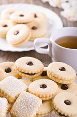 Chocolate biscuits.