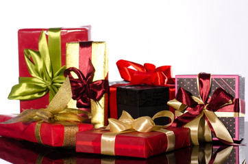 Colorful gift boxes