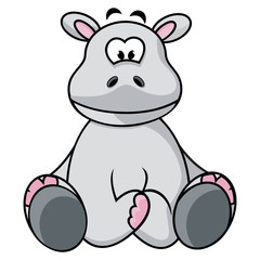 Cute Hippo