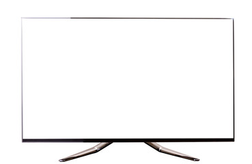 TV set, isolated on white background