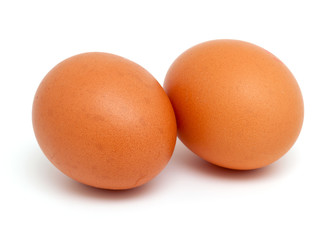 two eggs