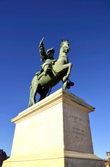 statue équestre de Louis XIV, Versailles