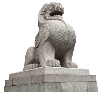 Chinese stone lions