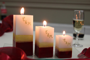 Christmas candles