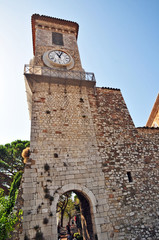 Cannes, città vecchia, torre dell'orologio