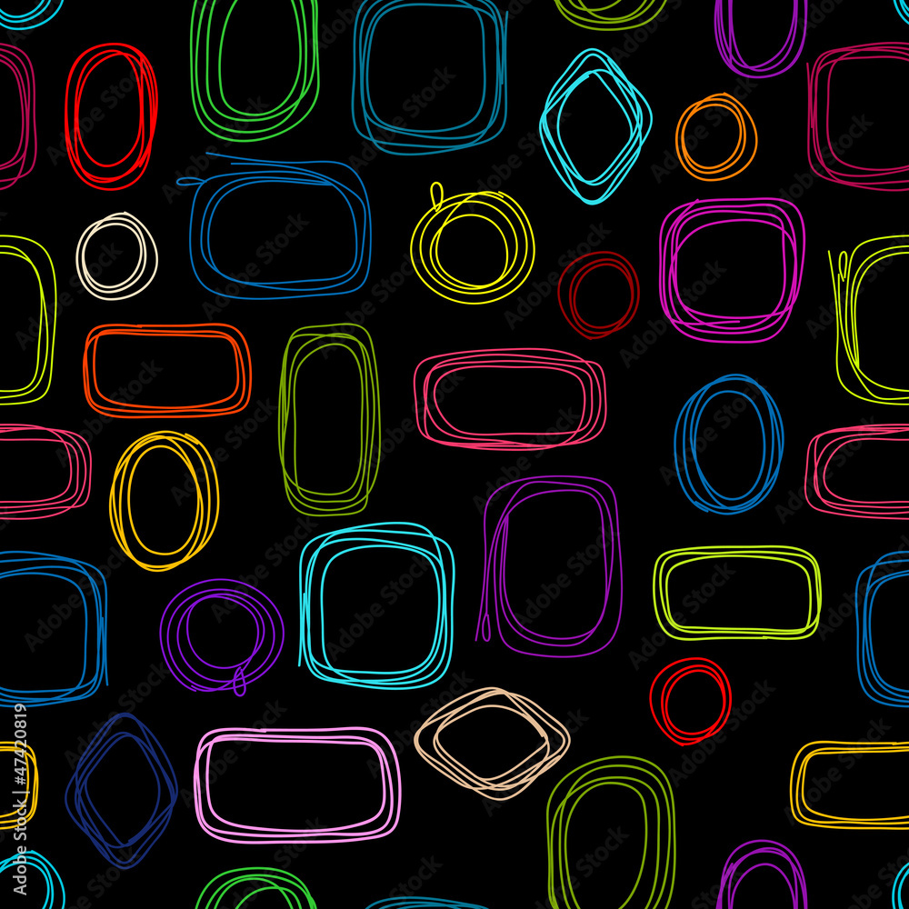 Poster abstract seamless pattern for your design