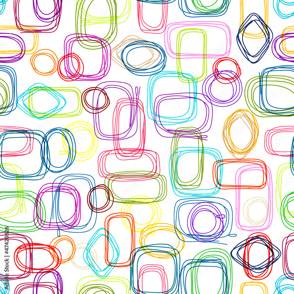 Poster abstract seamless pattern for your design