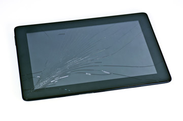 Cracked tablet