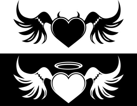 Good And Evil Heart