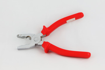 Pliers isolated on white