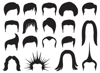 hair style set for men