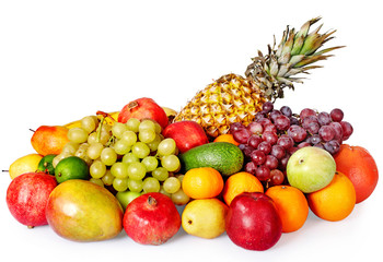 Group of colour fruit.