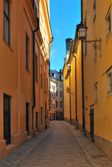 Fototapeta na wymiar Sztokholm Stare Miasto
