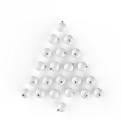 Christmas ornament and merry christmas card