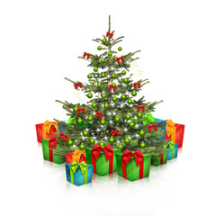 Geschenke unterm Weihnachtsbaum