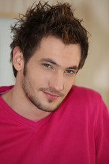 Fototapeta premium Portrait of a smiling man