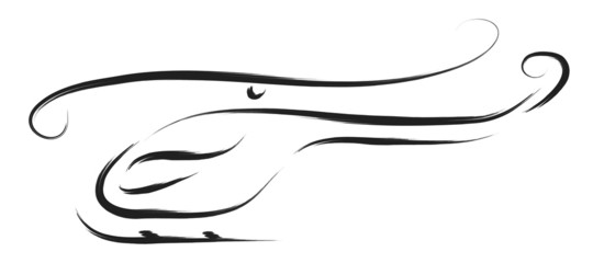 abstract helicopter vector