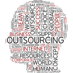 Fototapeta premium outsourcing