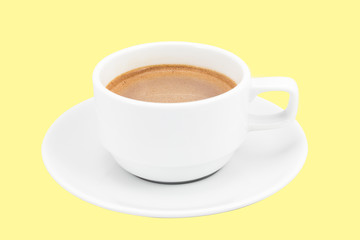 a cup of coffee
