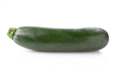 zucchini isolated on white background