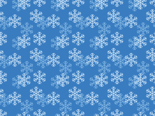 blue seamless Christmas pattern vector illustration