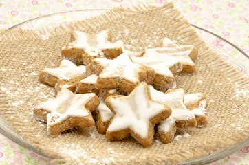 Galletas con forma de estrella