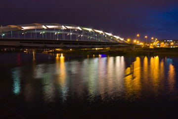 Fototapeta na wymiar Most Kotlarski, Kraków, Polska