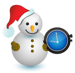 waiting for christmas concept