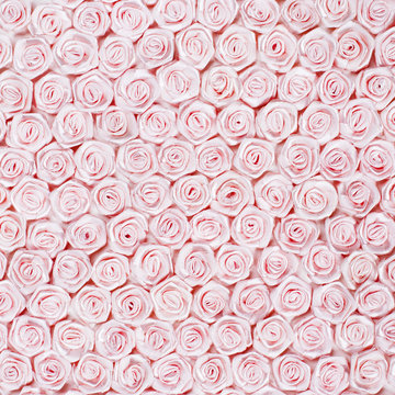 Wedding Background from Pink Roses