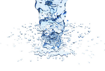 3d water splash
