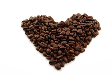 Heart for coffee