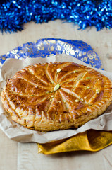 Galette des rois à la pistache