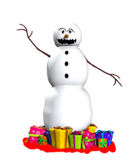 Scary Snowman