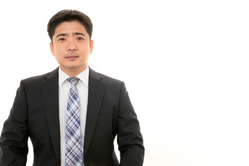 笑顔のビジネスマン