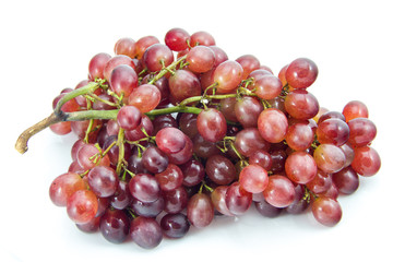 red grape isolated