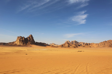 Fototapeta na wymiar Wadi Rum Jordanien