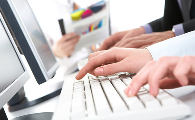 Pushing keys