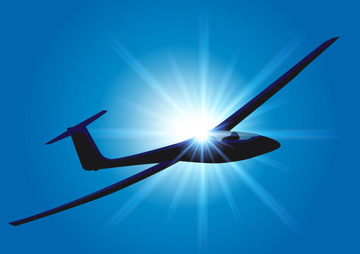 Planeur_Soleil_Rayons