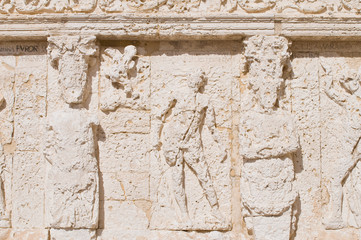Greek fountain. Gallipoli. Puglia. Italy.