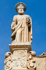 Sanctuary of Holy Crucifix. Galatone. Puglia. Italy.