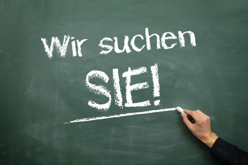 Wir suchen Sie!