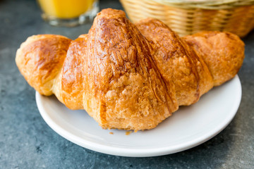 fresh croissant