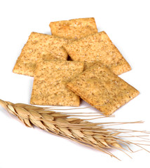 Wheat Crackers and Wheat Head